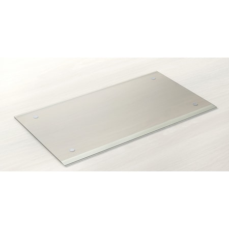 Lorell Desk Pad, 36" x 20", Tempered Glass LLR39659